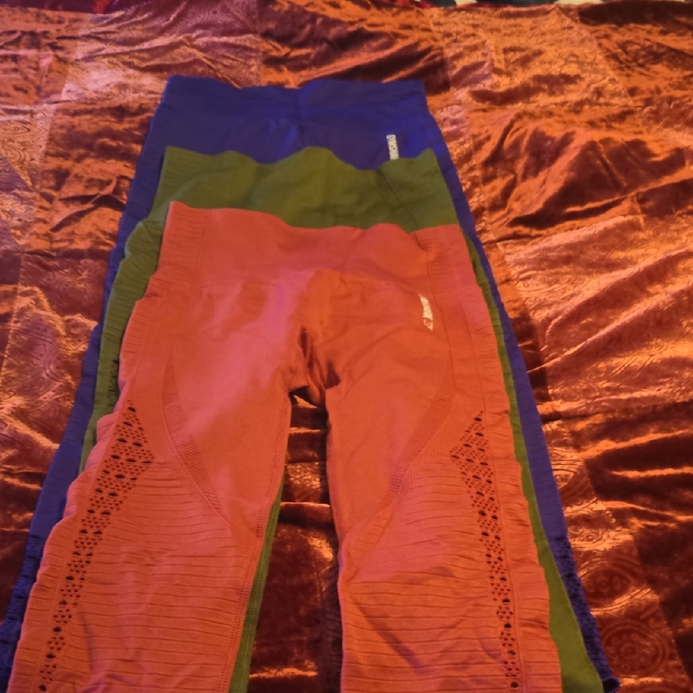 Gymshark Leggings 3 Pair